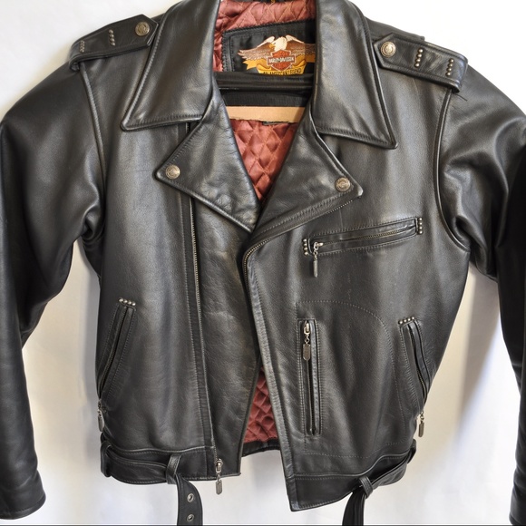 Harley-Davidson Jackets & Blazers - Harley Davidson Leather Jacket Vintage 90's